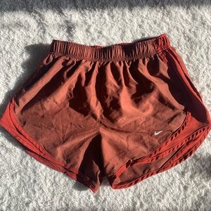 Burnt Orange Nike shorts